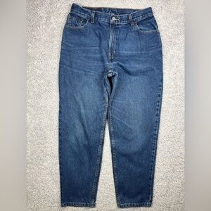 Levi's Jeans Womens 14 Relaxed Fit Dark Wash Vintage Cotton Classic Casual High